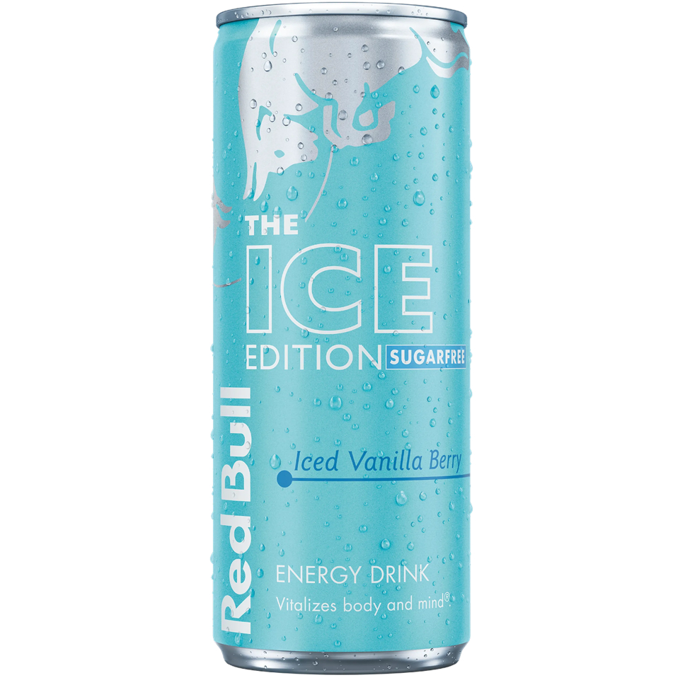 Red Bull Iced Vanilla Berry  Sans Sucres 24x250 cl