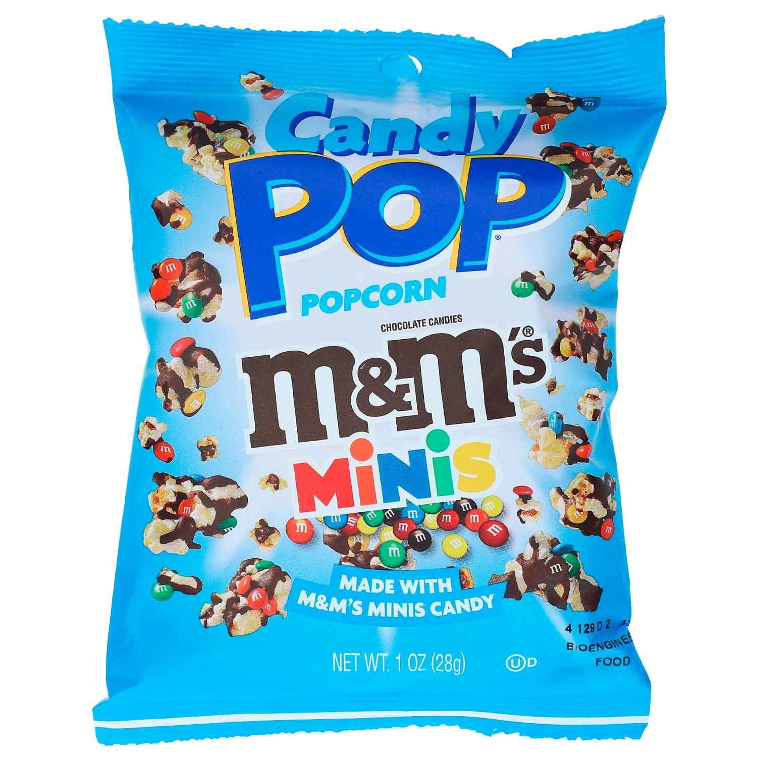 Candy Pop M&Ms Popcorn 28g (1x64)