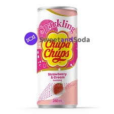 Chupa Chups Strawberry Cream 24x250ml DLC  21/11/25