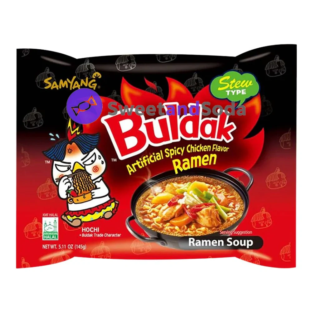 Buldak Ramen Hot Chicken Stew 8x5x140g. (21/10/25)
