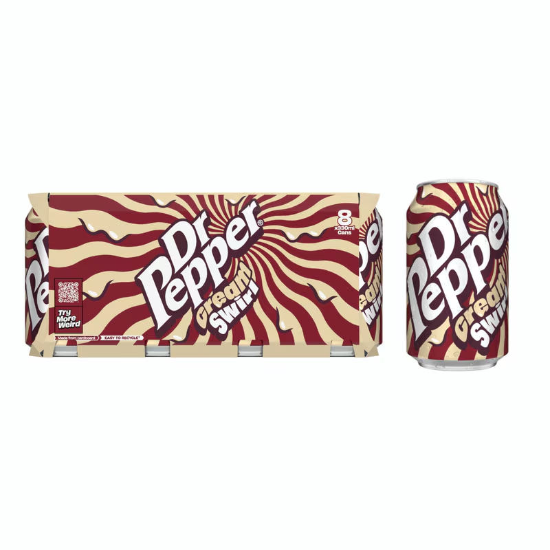 Dr Pepper Creamy Swirl 24x330 ml