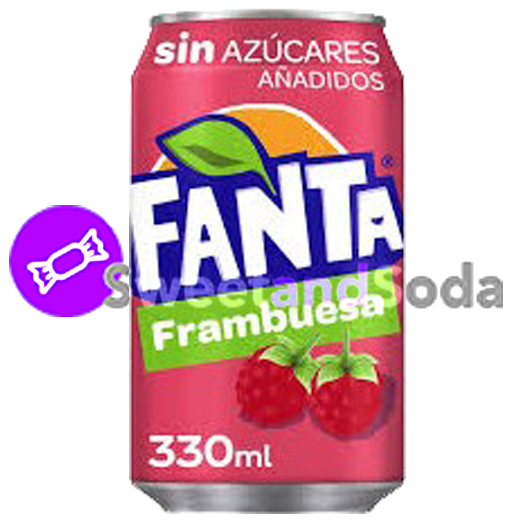 Fanta ES Frambuesa 24x330ml