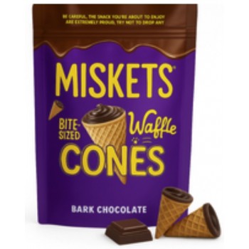 Misket Dark Chocolate Cornet 12x80g