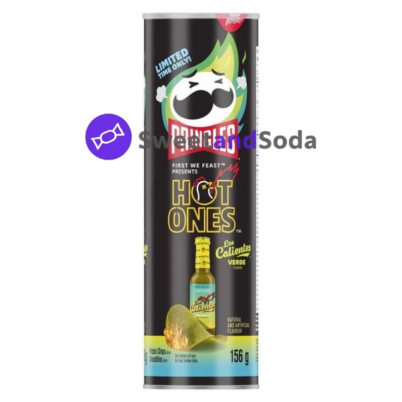 Pringles Hot Verde 14x158g