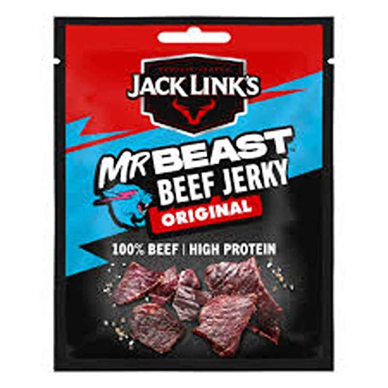 Jack Link's ft Mr Beast Beef Jerky Original 12 x 40g