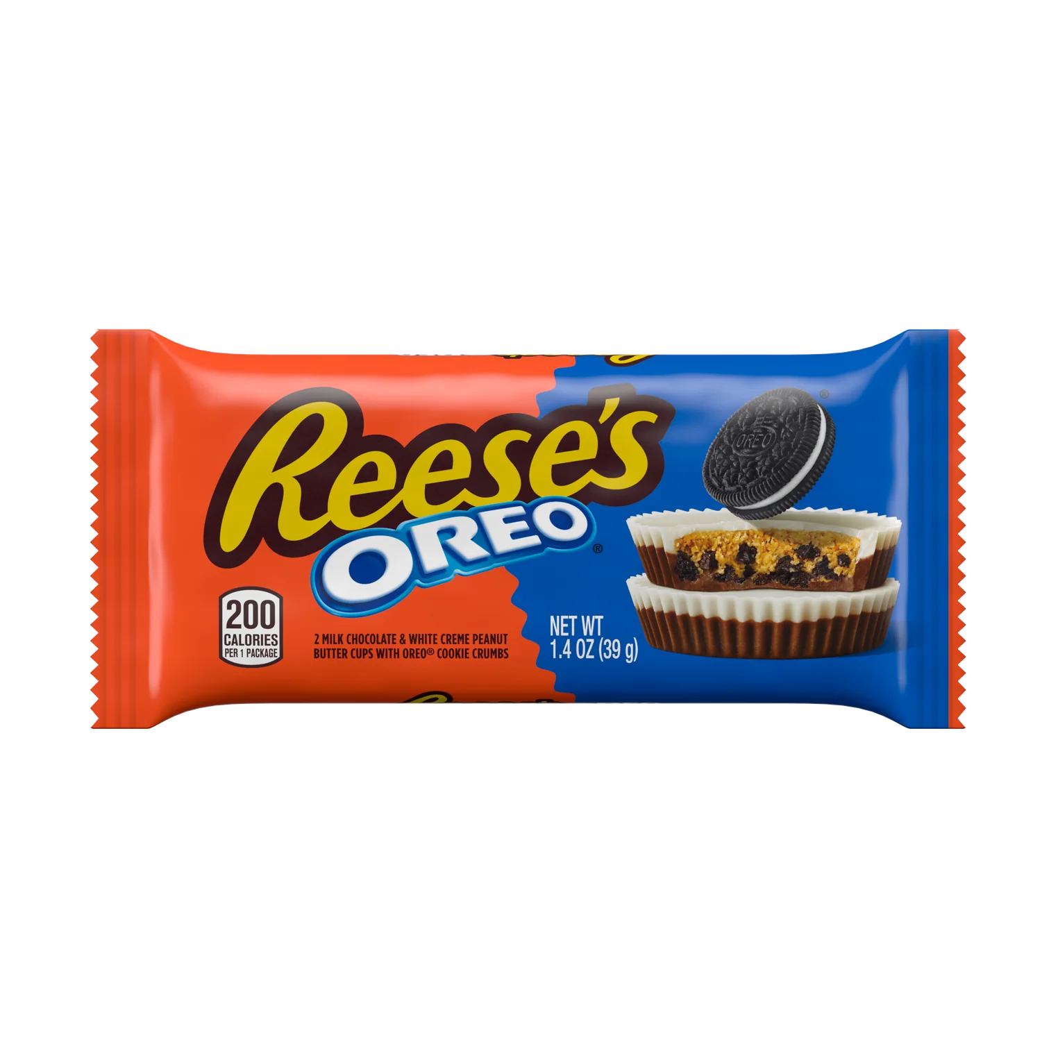 Reese's oreo&white creme peanut butter cups 24x39g DLC(10/2026)