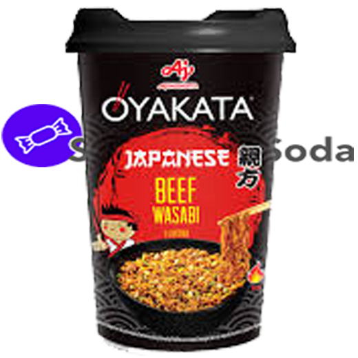 Oyakata Japanese Beef Wasabi cup 16x93gr