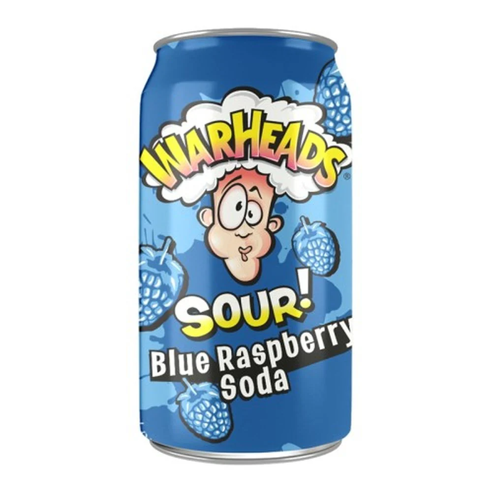 Warheads Blue Raspberry 24x350ml