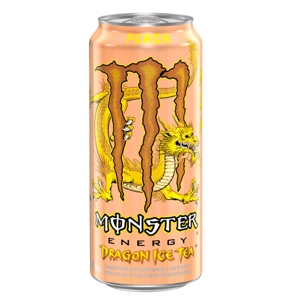 Monster Dragon Ice Tea Peach 24x473ml 