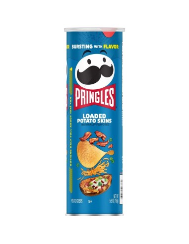 Pringles Loaded Potato Skins 14x158g DLC(25/01/2027)