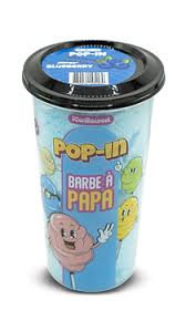 Pop In Barbe à Papa Myrtille 12x60g