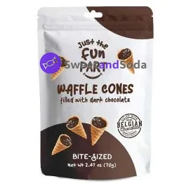 Just The Fun Cone Dark Chocolate 6x120g