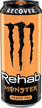 Monster Rehab Green Tea + Peach 24x473ml