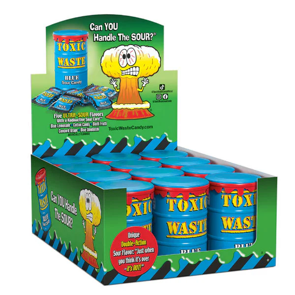 Toxic Waste B'lue Drum 12x42 gr.