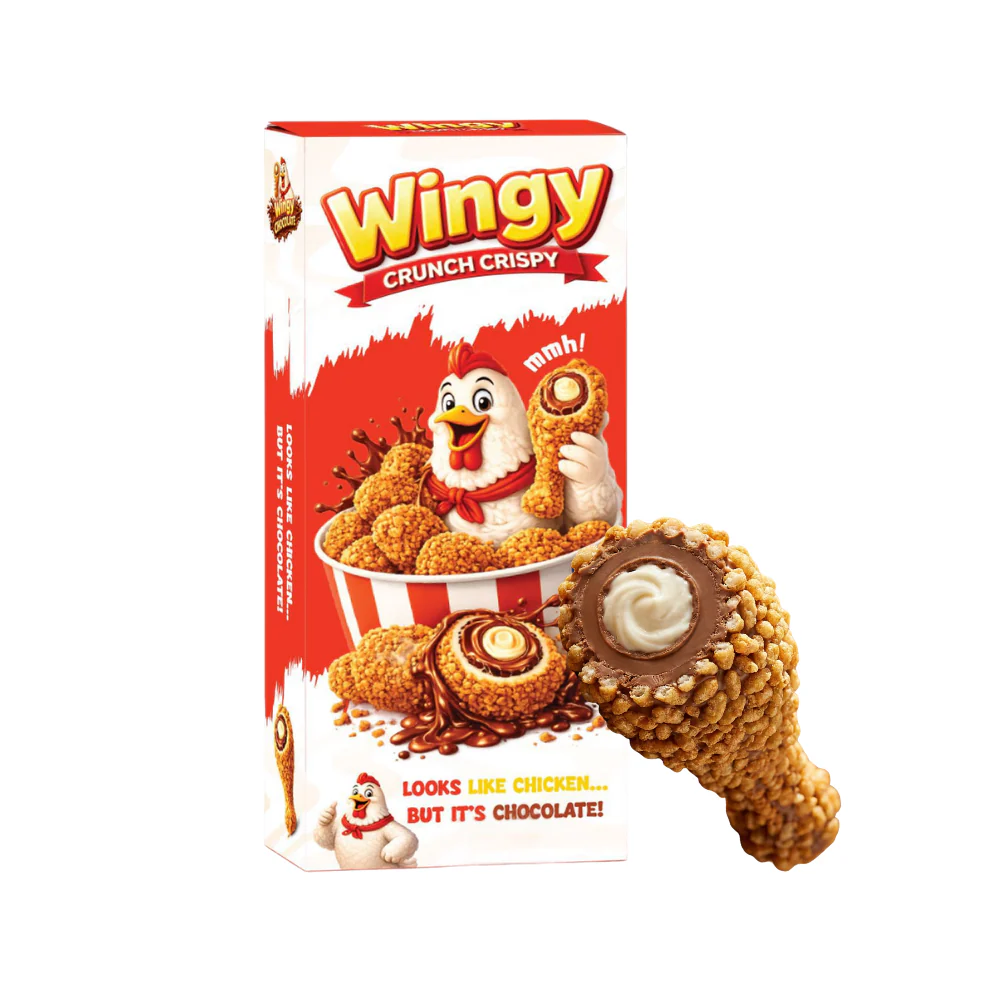 Wingy Chicken Chocolate 12x50 Gr DLC(22/01/2027)