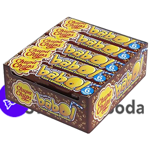 Chupa-Chups Big Babol Cola Lemon 20x27,6 gr. 