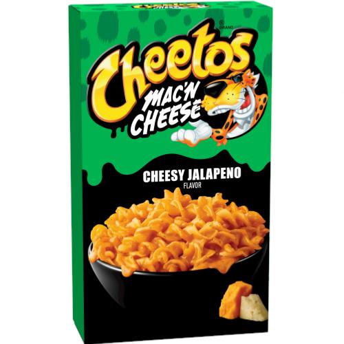 Cheetos mac n cheese  & cheesy Jalapeno 12x164g