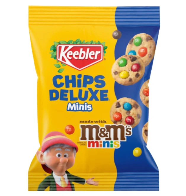 wKeebler Bite Size chocolate chips cookies m&m's 30x46g ( 24/06/26 )