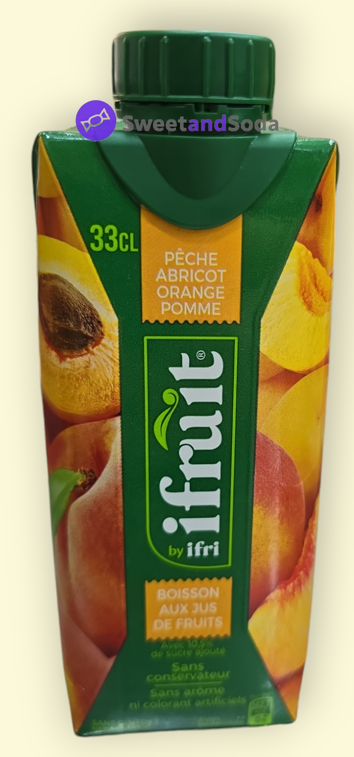 Ifruit Peche Abricot Orange Pomme 24x33cl