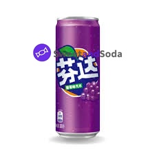 Fanta  Asia Grappe  24x330ml 