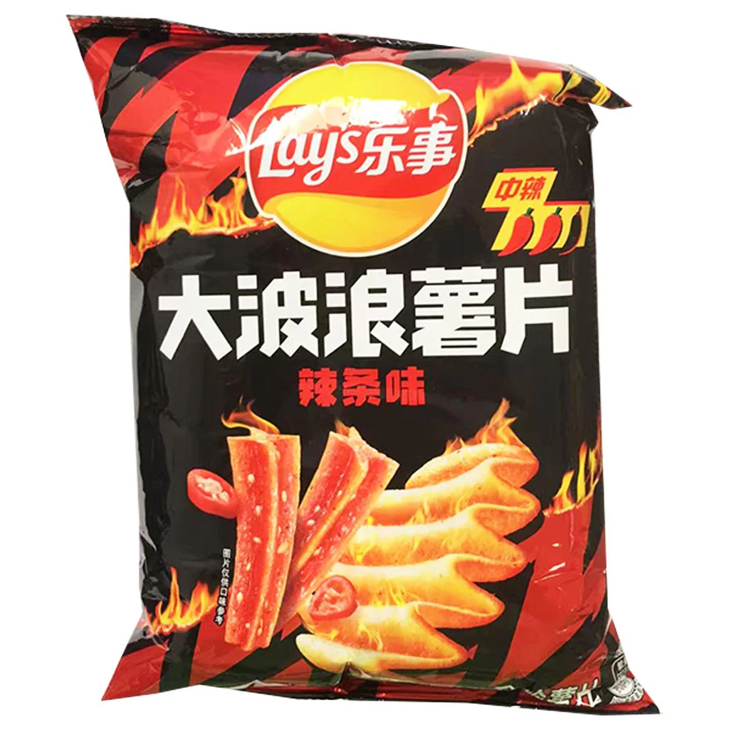 Lay's Big Wave Spicy Strip 22x70g