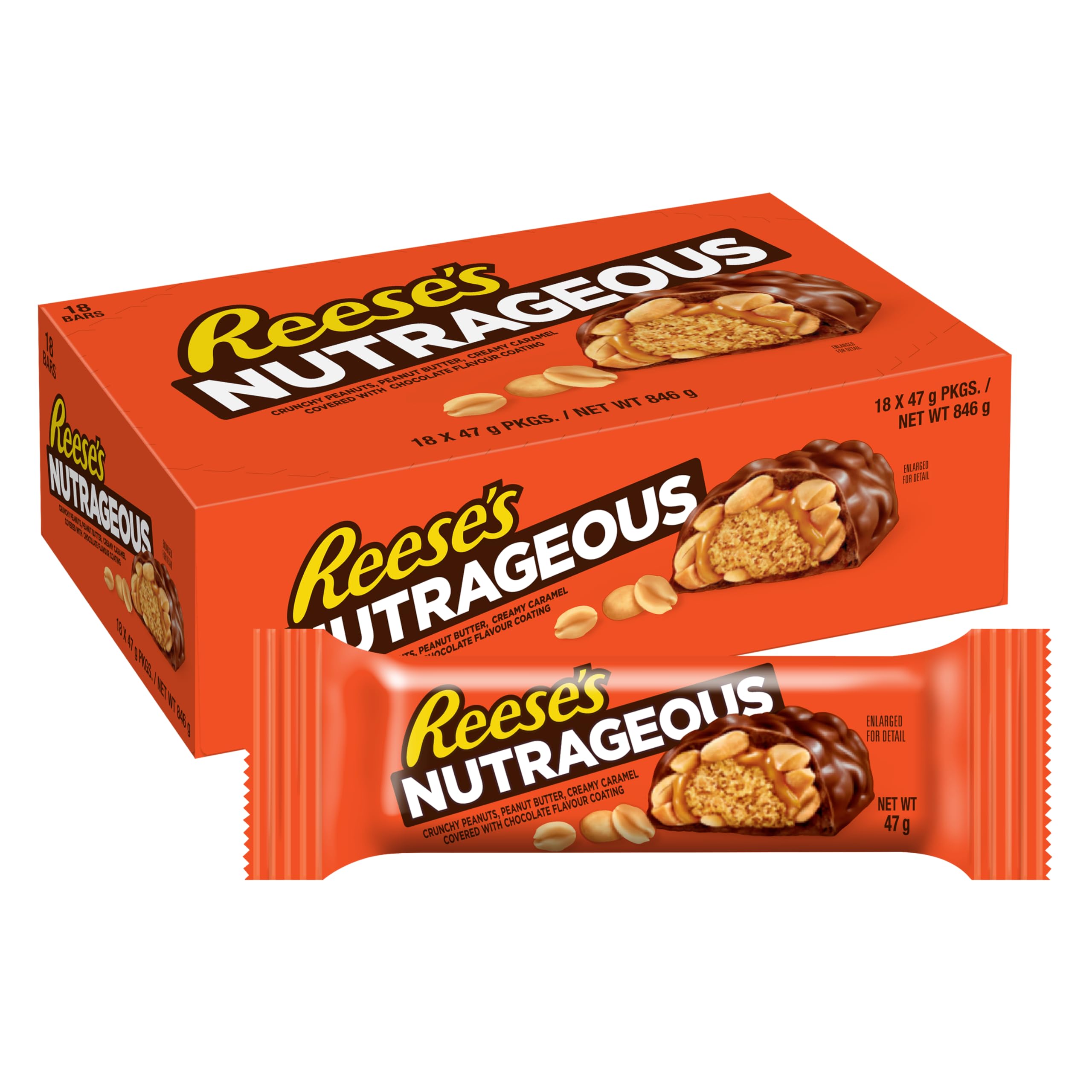 Reese's nutrageous 18x47g DLC(18/03/2027)