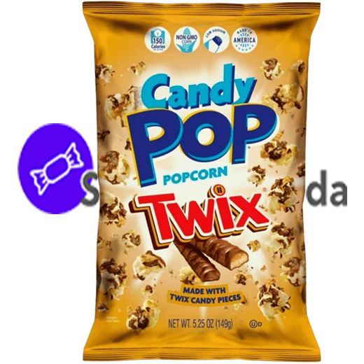 Candy Pop Twix Popcorn 149g (1x12)