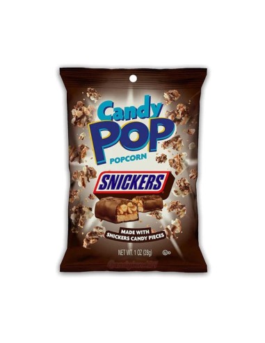 Candy Pop Snickers Popcorn 28g (1x64) DLC(11/09/2026)
