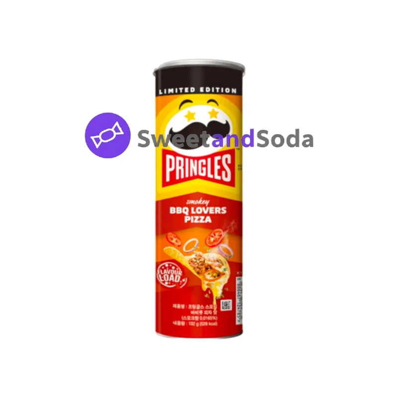 Pringles Bbq Pizza 12x102g