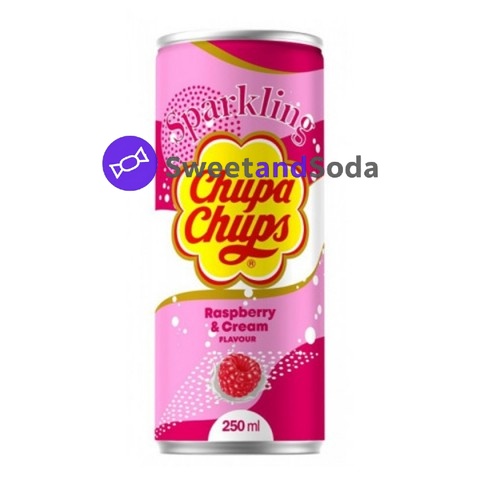 Chupa Chups Raspberry Cream 24x250ml DLC 08/02/26