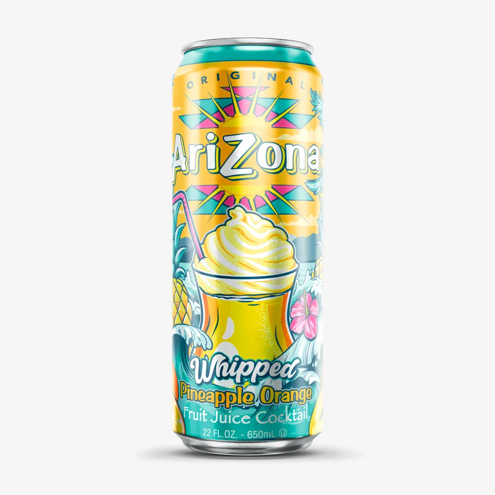 Arizona Pinapple Orange 24x650ml DLC(05/12/2027)
