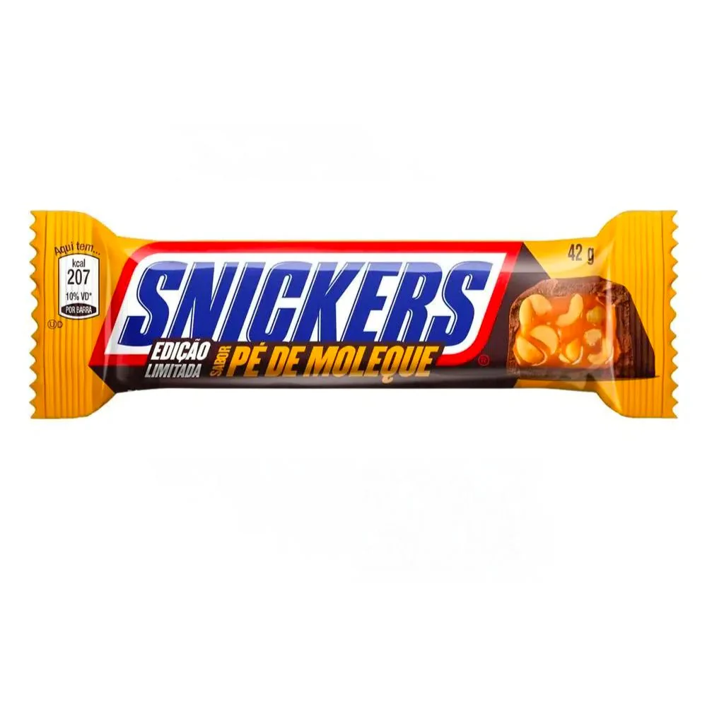 Snickers Bresil Pe De Moleque 20x42g