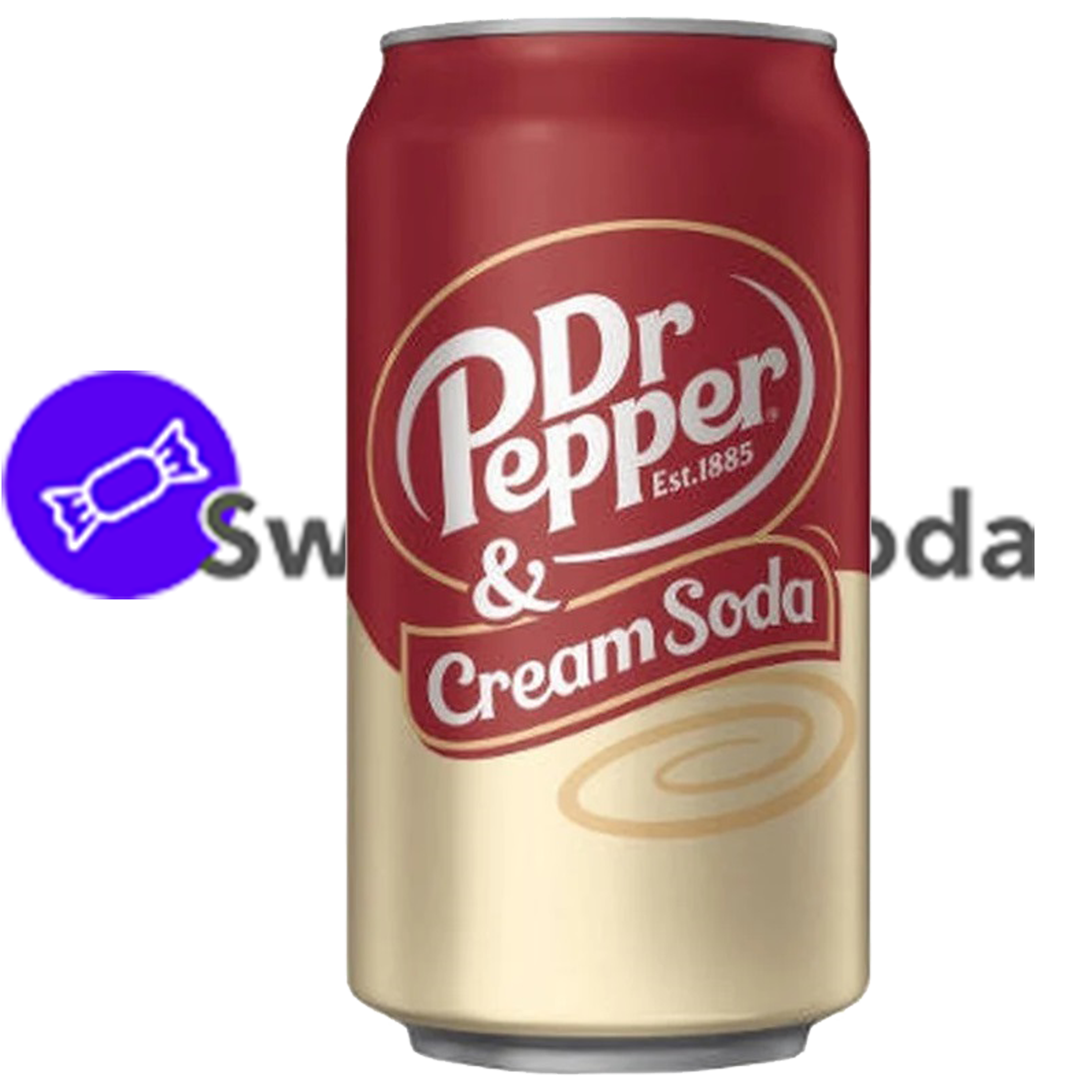 Dr Pepper Cream Soda 24x355ml