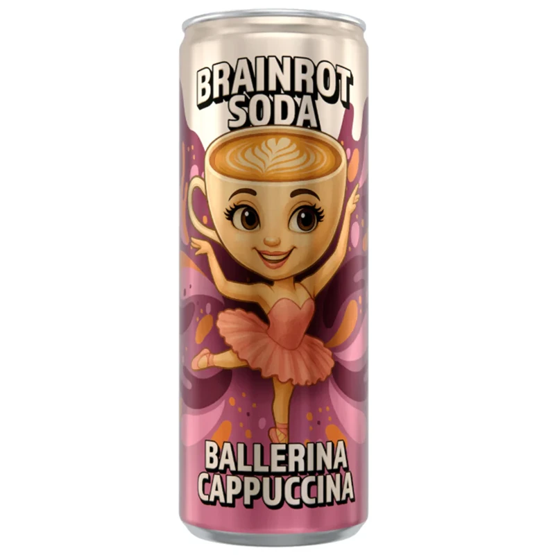 Brainrot Soda Ballerina Cappucina 24 x 250ml 