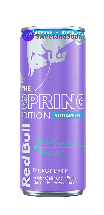 Red bull Spring Pink Grappefruit sugarfree 24x250ml