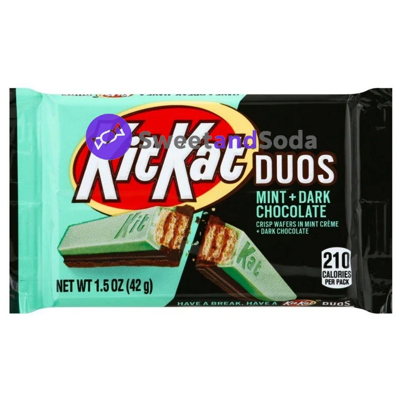 Kit Kat Duos Dark Chocolat Mint 24x40g