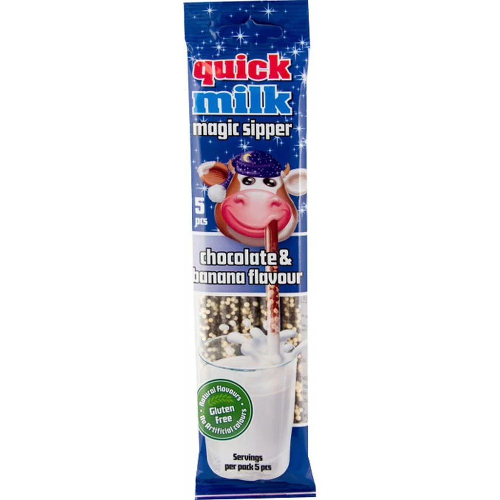 Quick Milk Magic Sipper Chocolat & Banana 20x30g

