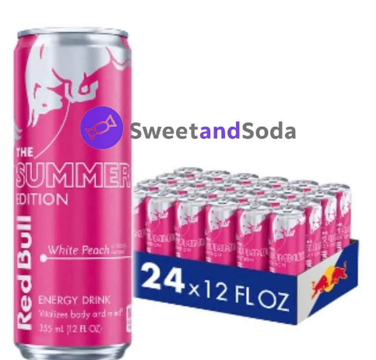Red Bull Peche Blanche  24x250ml