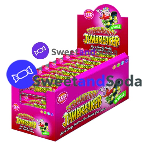 Zed Jawbreaker 4 balls combo strawberry 40x36g