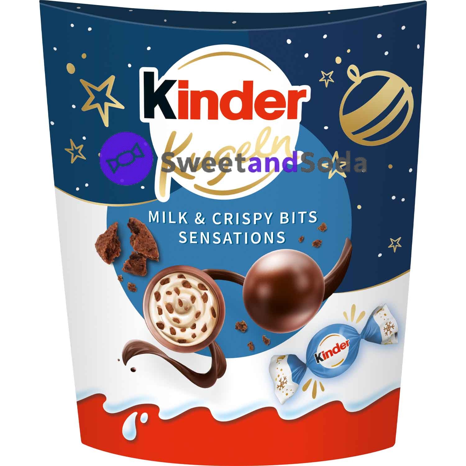 Ferrero Kinder Kugel Milk & Crispy Bits Sensation 17x90g