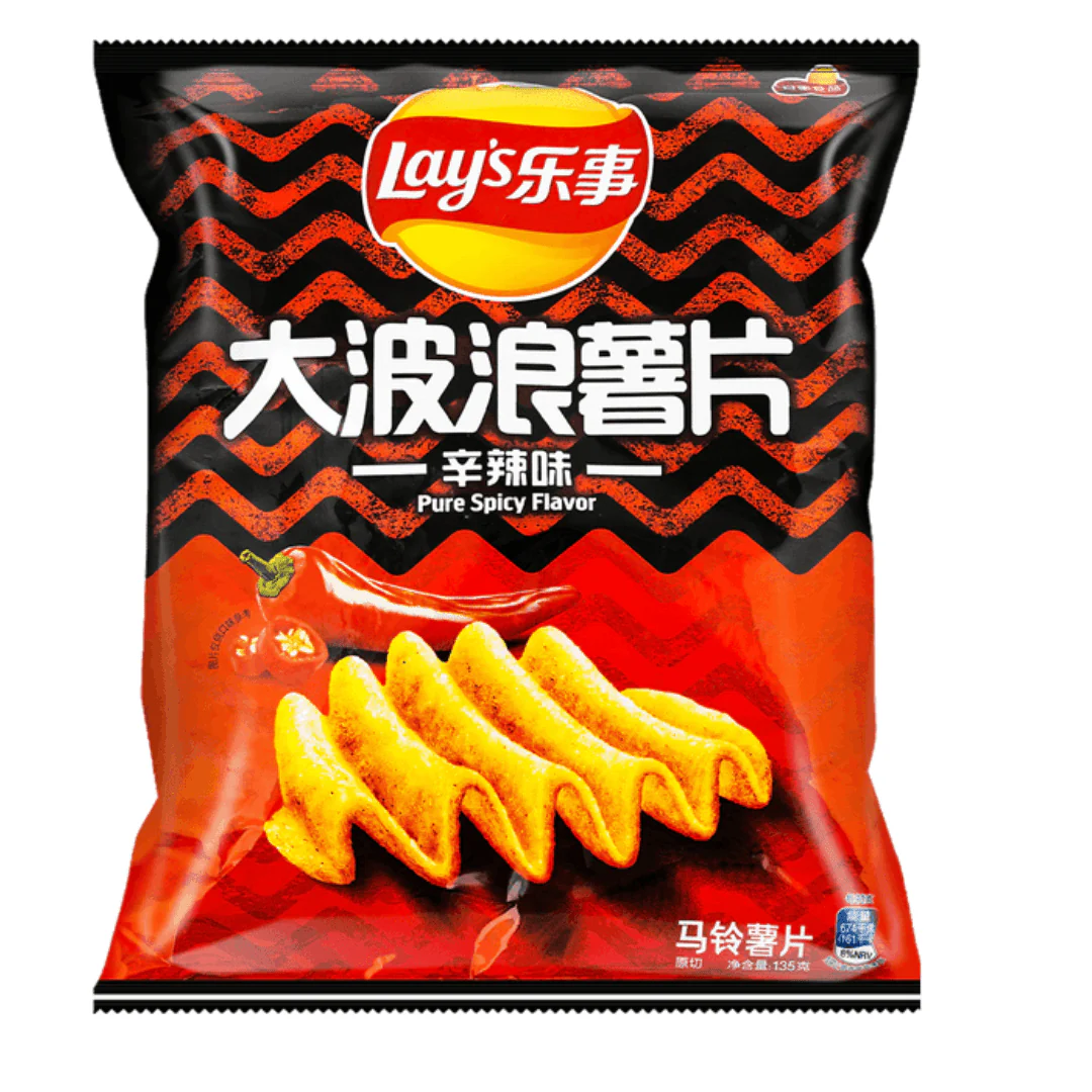 Lay's Big Wave Pure Spicy 22x70g